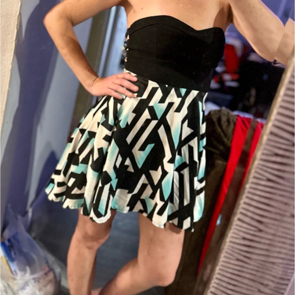 Super cute & fun bandage club dress High/Low